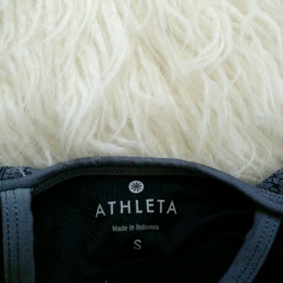 Athleta Harmonious Grey Y Tank Top Sz Small - Picture 5 of 6